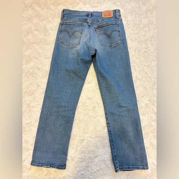 Levi’s High Rise Wedgie Straight Button Fly Jeans Size 30 - Picture 5 of 10